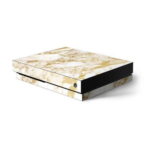 Basic Marble Xbox One X Console Skin